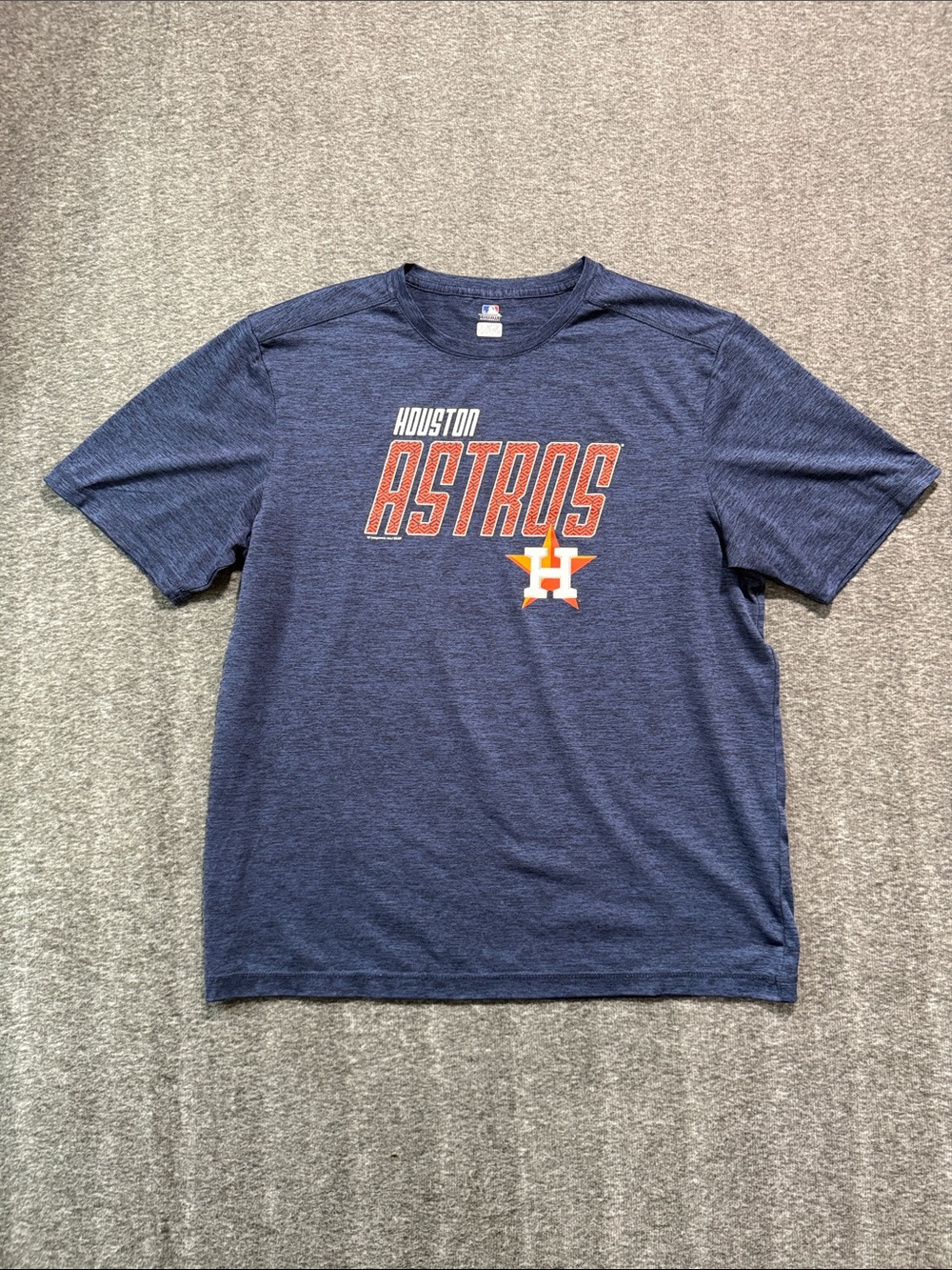 Houston Astros‎ Navy Short-Sleeve Crewneck T-Shirt
